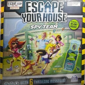 Escape Room The Game: Spy Team. New & Sealed in box